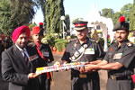 H.E. Governor and former Chief of Indian Army donating twenty medals to the Maratha Light Infantry Regimental Centre, Belgaum, which was awarded to him during his illustrious and distinguished service in Army: 09/12/2009