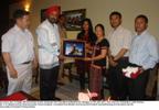 Governor Gen JJ Singh with the Lady Everesters of the State at Raj Bhavan on 7th June 2011. Also seen are (L to R) Roing MLA Laeta Umbrey, the Governor, Anshu Jamsenpa, who is the first Indian to climb the Everest twice in one season and team leader of International Mt Everest Expedition 2011, first Lady Everester of the State Miss Tine Mena, State Sport Officials and Instructor Dr. K. R. Meetei and Arunachal Pradesh mountaineering and Adventure Sports Association President and husband of Anshu Jamsenpa, Tsering Wanhe