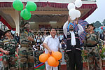 Governor and Chief Minister inaugurating the Army Exposition at IG Part, Itanagar: 13/04/2011