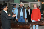 Governor along with British High Commissioner at State Museum :03/04/2011