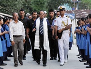 The Governor of Arunachal Pradesh Shri JP Rajkhowa at Vivekananda Kendra Vidhyalaya, Chimpu, Itanagar on the occasion of the birth centenary of Swami Chinmayananda on 17th September 2015