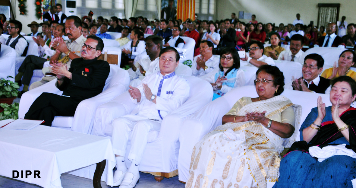 Celebration of 69th Independence day in Darbar Hall at Raj Bhawan, Itanagar 