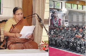 The First Lady of the State Smti. Kavita Acharya Speeches on the occasion of Blood donation camp in the Darbar Hall, Raj Bhavan, Itanagar on 2nd August 2017. 