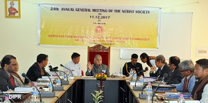 The Governor of Arunachal Pradesh Brig. (Dr.) B.D. Mishra (Retd.) chair the 24th meeting of NERIST Society in the campus of North Eastern Region Institute of Science and Technology (NERIST), Nirjuli, 20 km from Itanagar on 11th December 2017.